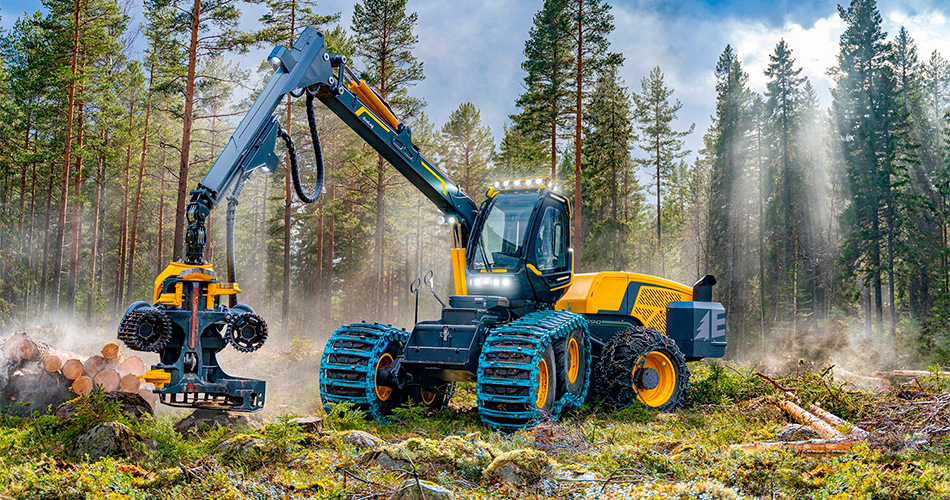 Referenz: Eco Log: Neues Design und Effizienz für Kabinen von Forstmaschinen durch Tiefziehen